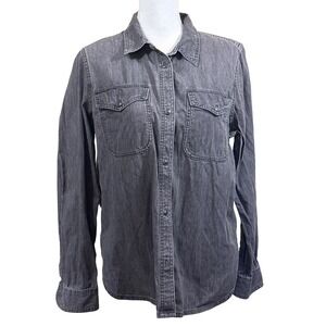 Madewell Denim Shirt, lunar wash, workwear, street style, urban, capsule, grunge